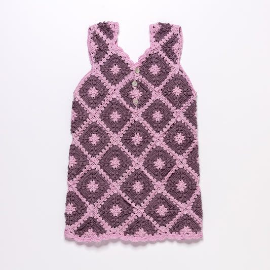 A-Line Dress ANNA - Spring Frost