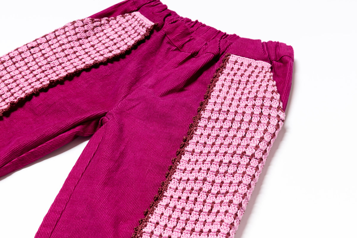 Trousers ARLO - Raspberry