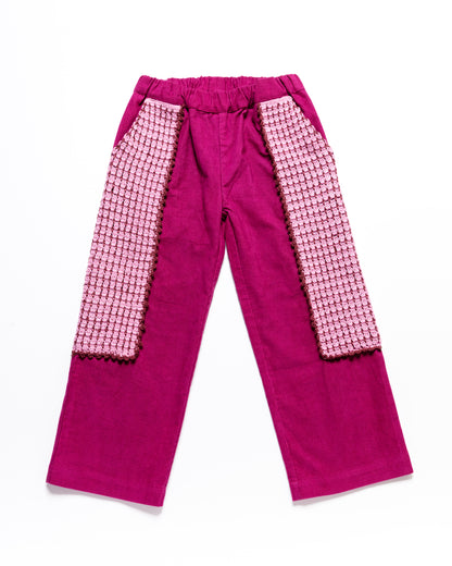 Trousers ARLO - Raspberry