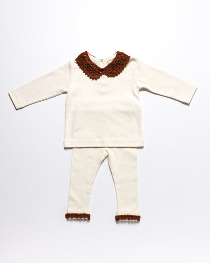 T-shirt NOLA & Leggings BILLY set - Canyon