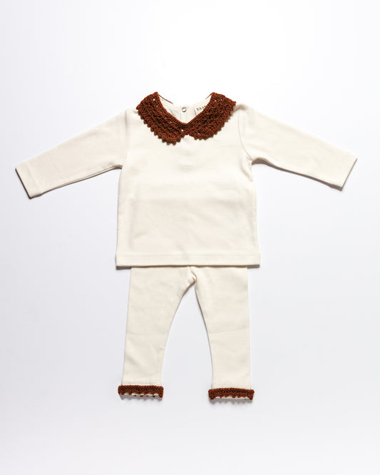 T-shirt NOLA & Leggings BILLY set - Canyon