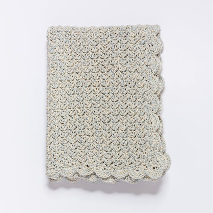 Cotton Heirloom Blanket - Sky Combo