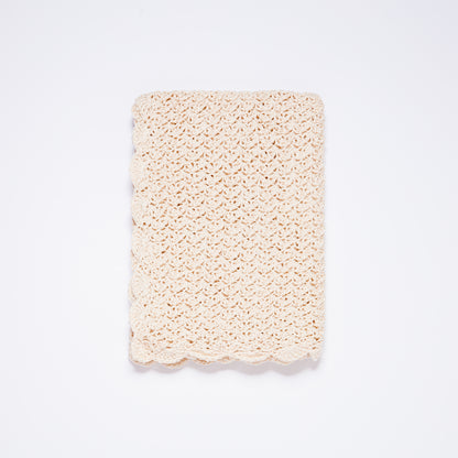Cotton Heirloom Blanket - Beige Melangé