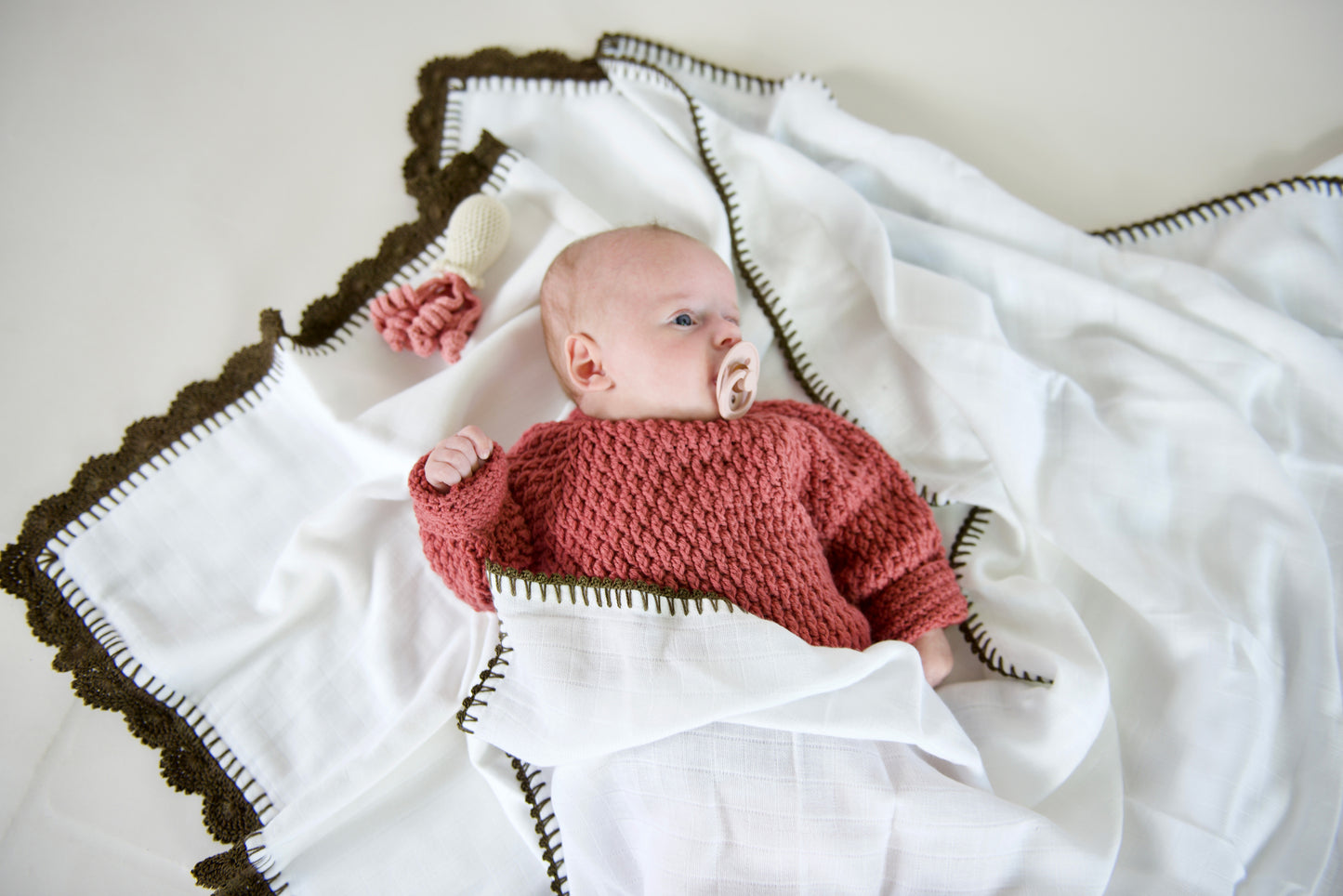 Woolen Sweater FRANKIE - Blush