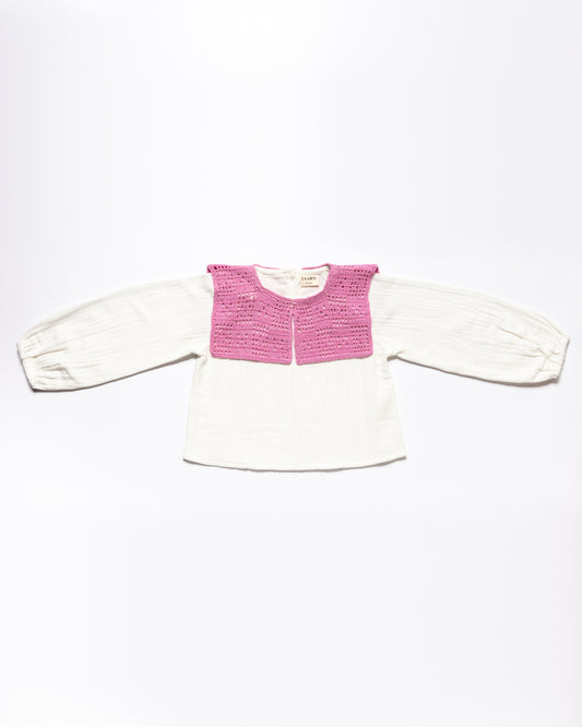Blouse ELODIE - Flamingo