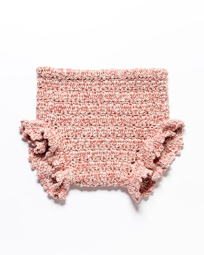 Frill Shorts EMMY - Double Cotton Blush