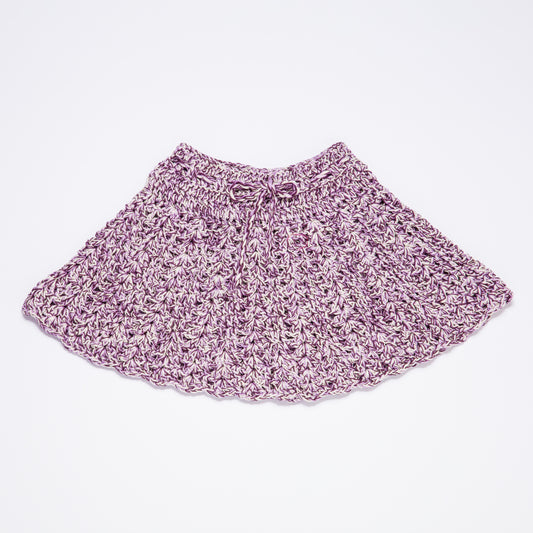 Fanned Skirt ESTER - Lavender Combo