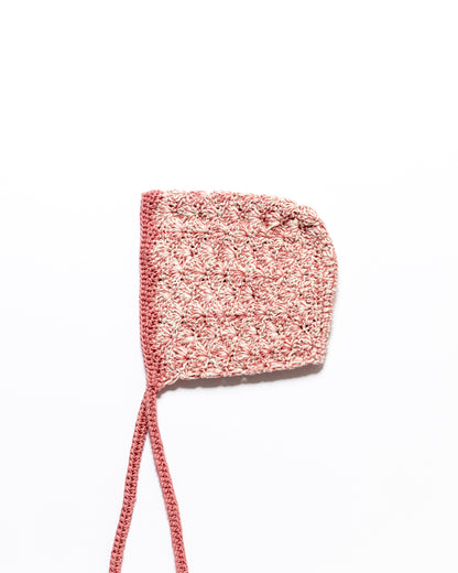 Bonnet EVA - Double Cotton Blush