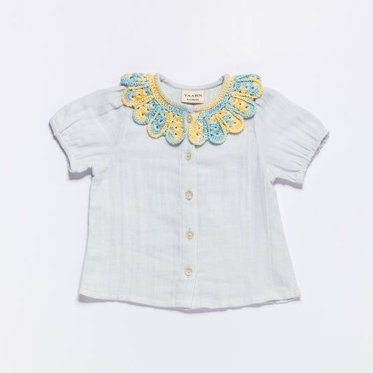 Blouse FLORA - Painted Marbles