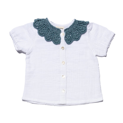 Blouse FLORA - Light Moon