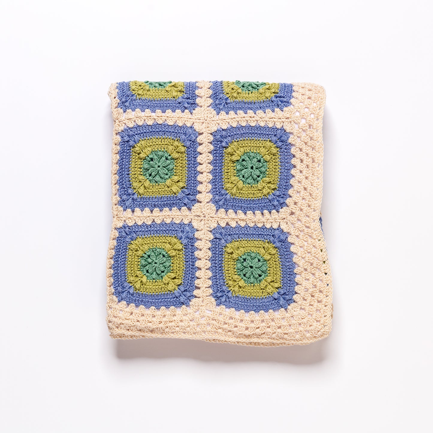 Granny Square Blanket - Frosted Meadow