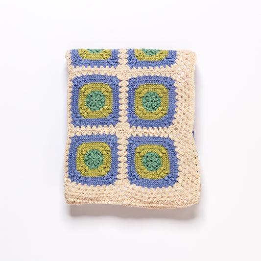 Granny Square Blanket - Frosted Meadow