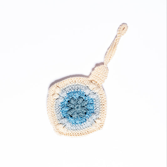 GSQ Pacifier Cloth - Soft Blues