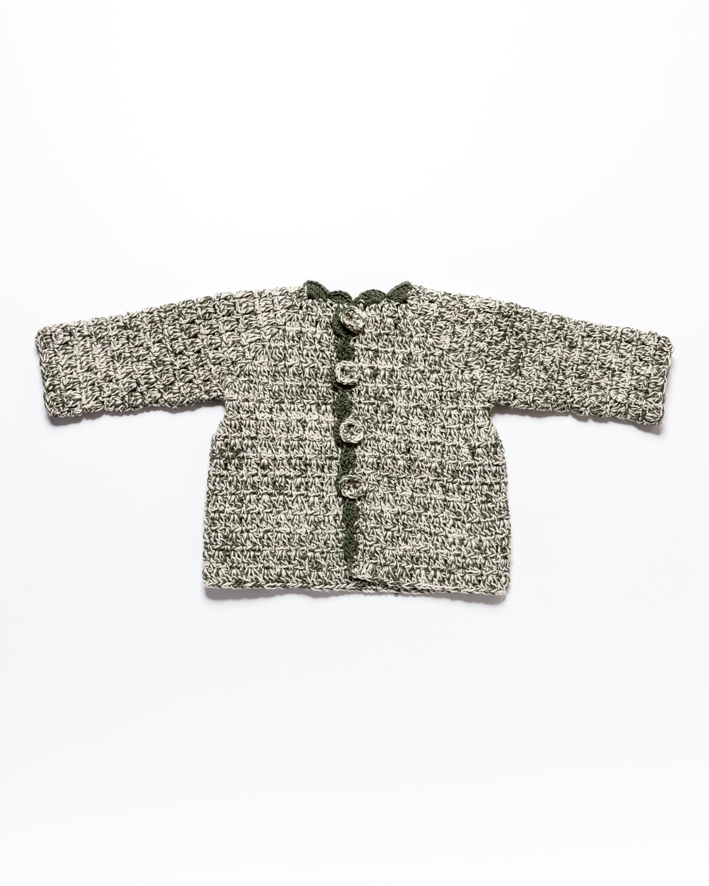 Cardigan HARLOW - Double Cotton Khaki