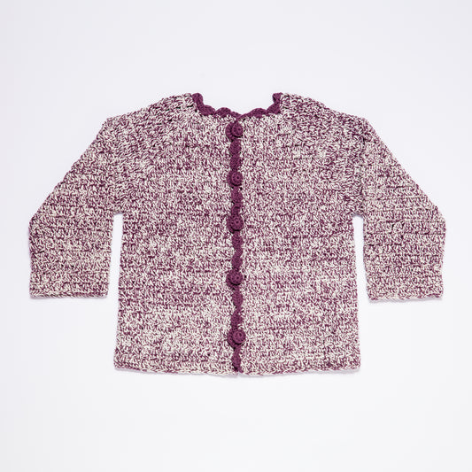 Cardigan HARLOW - Burgundy