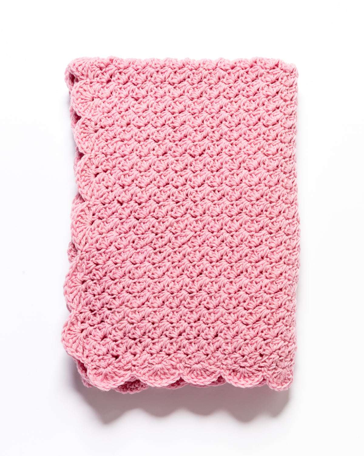 Woolen Heirloom Blanket - Cotton Candy