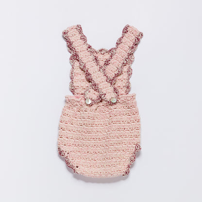 Suspender Shorts HILDA - Cotton Candy Combo