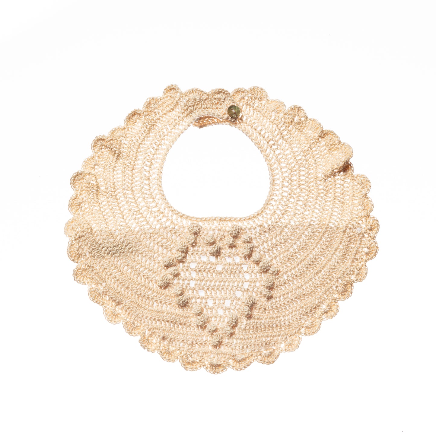 Bib HEART - Beige