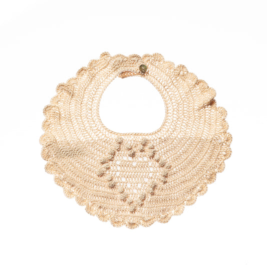 Bib HEART - Beige