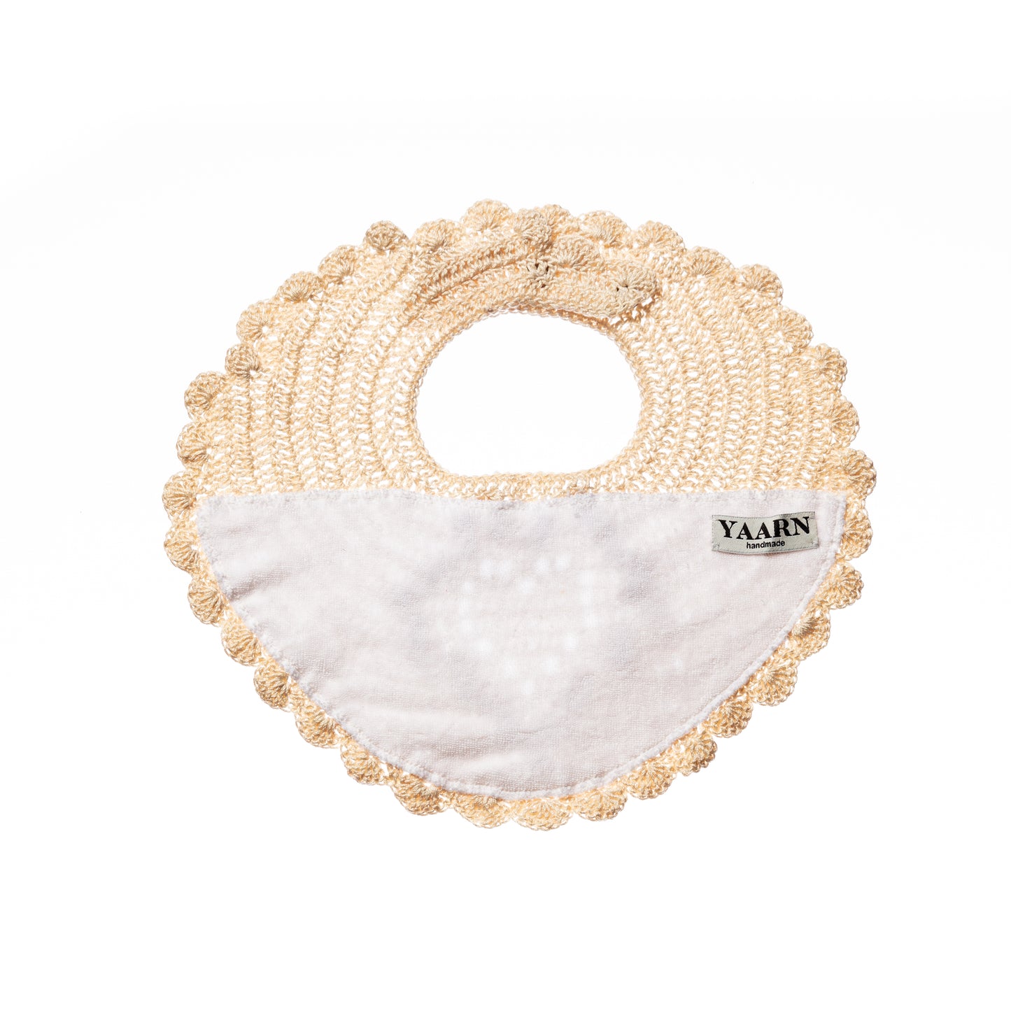 Bib HEART - Beige