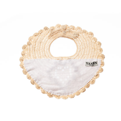 Bib HEART - Beige