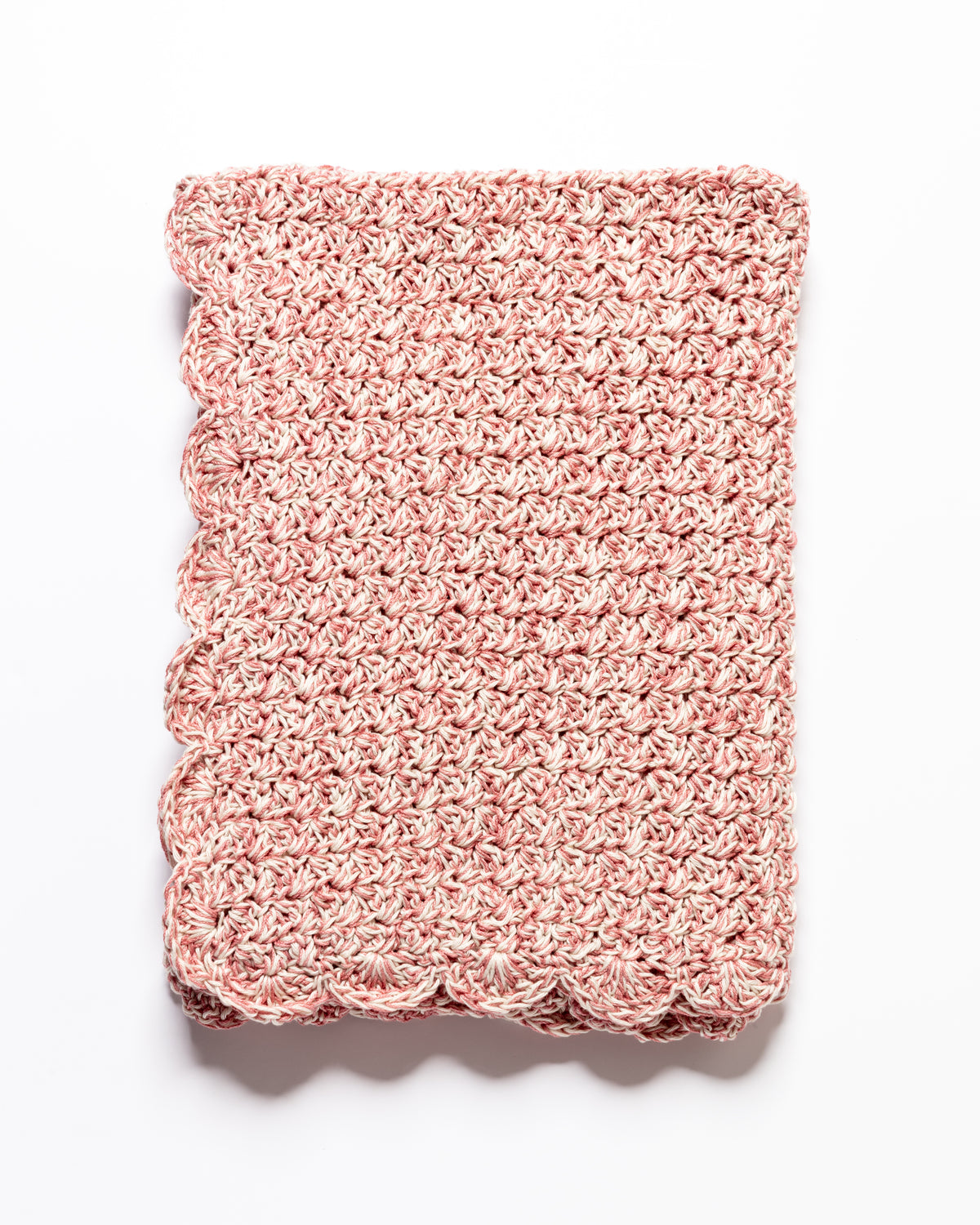 Cotton Heirloom Blanket - Double Cotton Blush