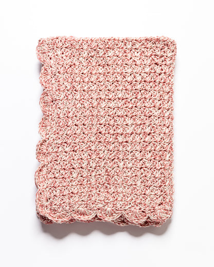 Cotton Heirloom Blanket - Double Cotton Blush