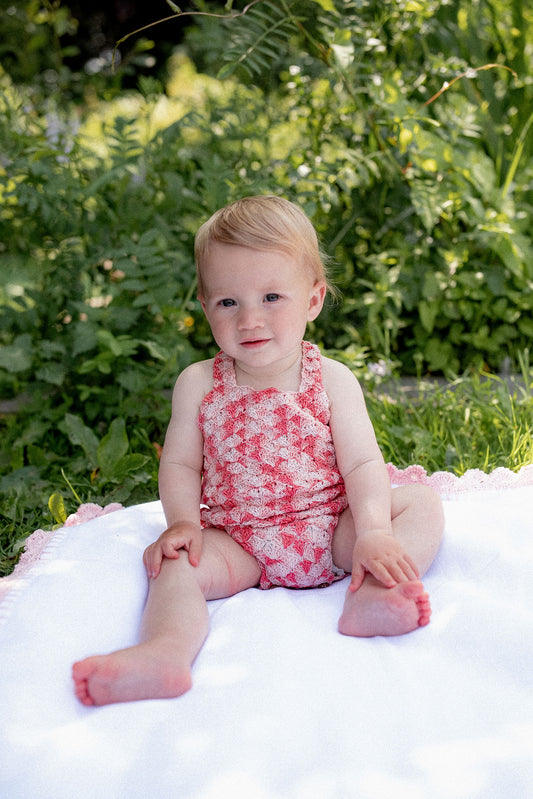 Romper LOU - Painted Pinks