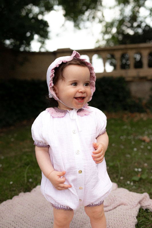 Romper PHOEBE - Lavender Combo