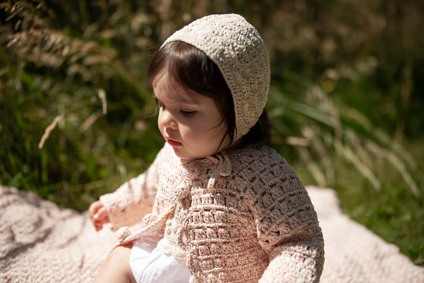 Cardigan HARLOW - Light Blush Melangé
