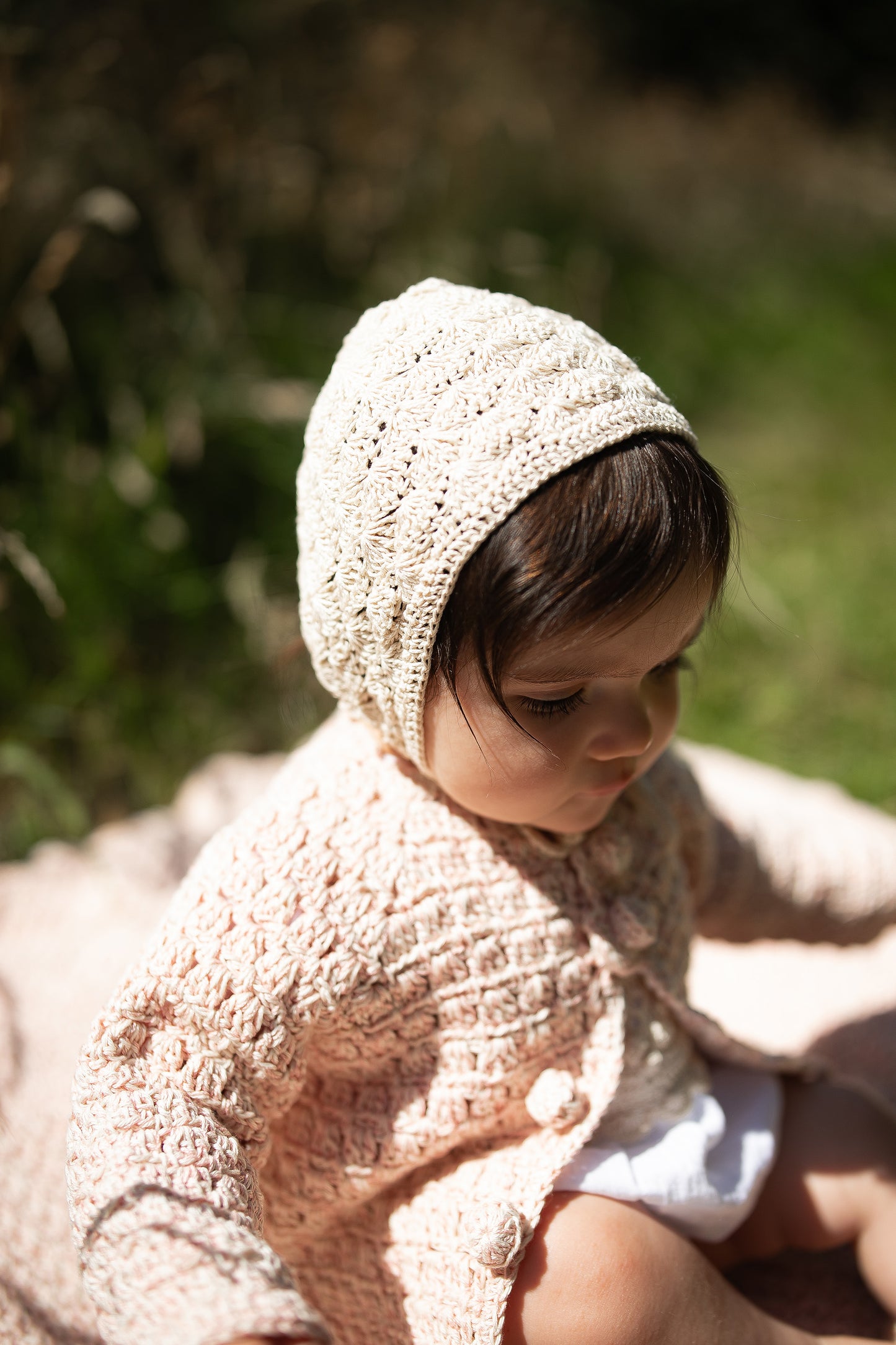Cardigan HARLOW - Light Blush Melangé