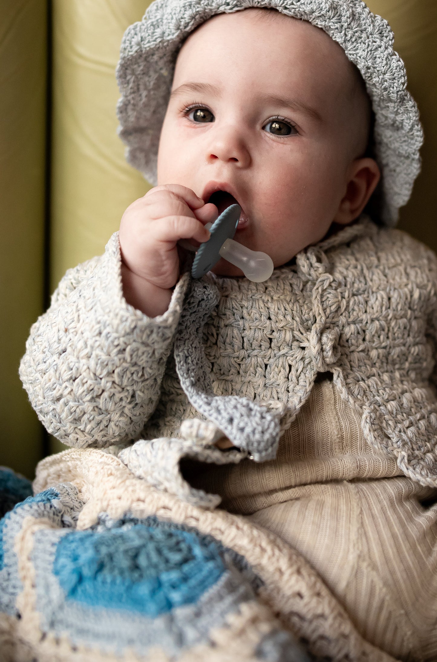 Pacifier Strap - Sky