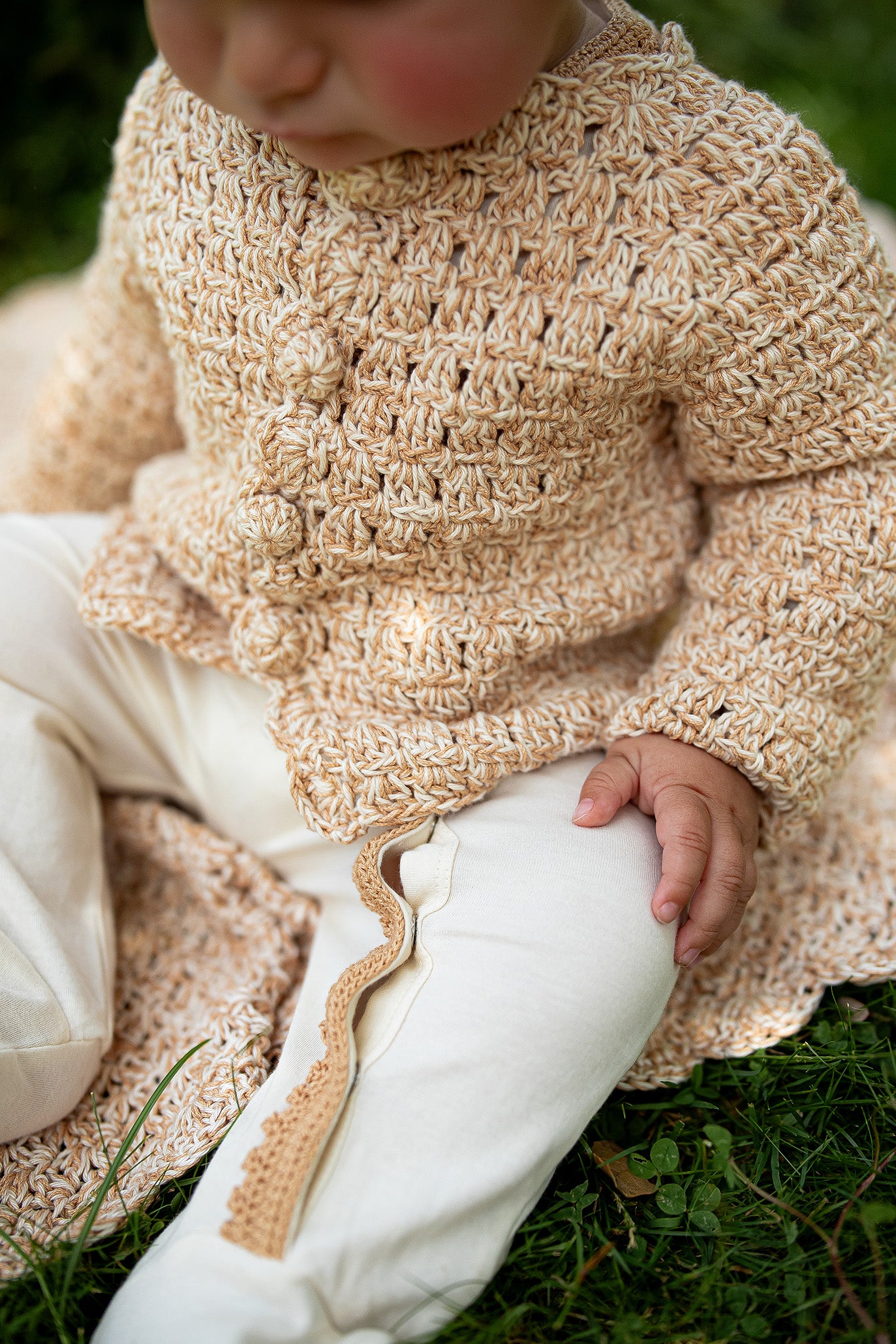 Footie Babygrow QUINCY - Beige