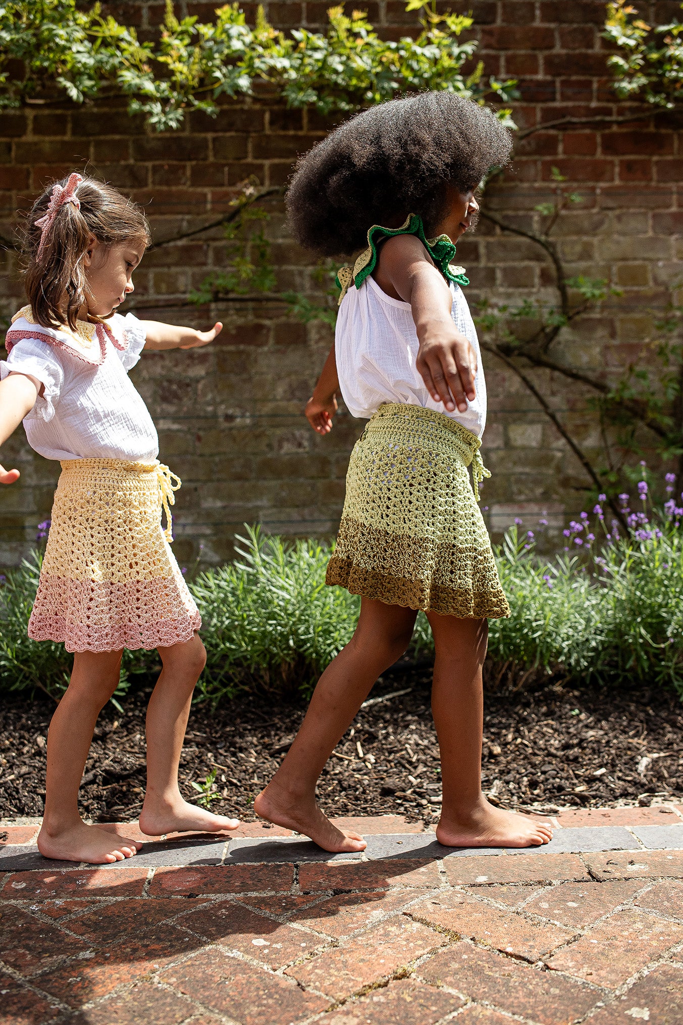 Fanned Skirt ESTER - Combo Blush