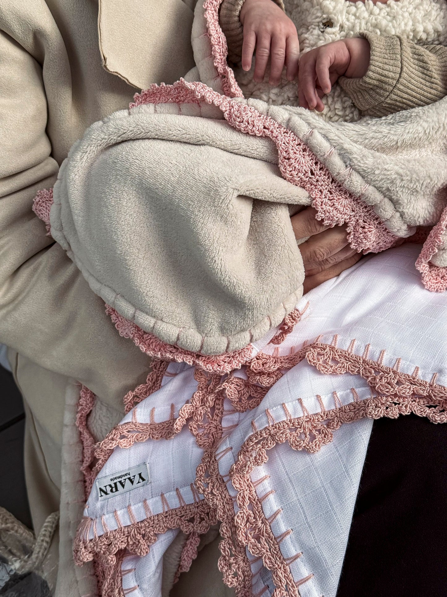 Fleece Blanket - Light Blush