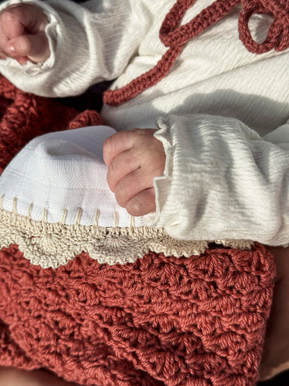 Triple Swaddle Blanket - Beige