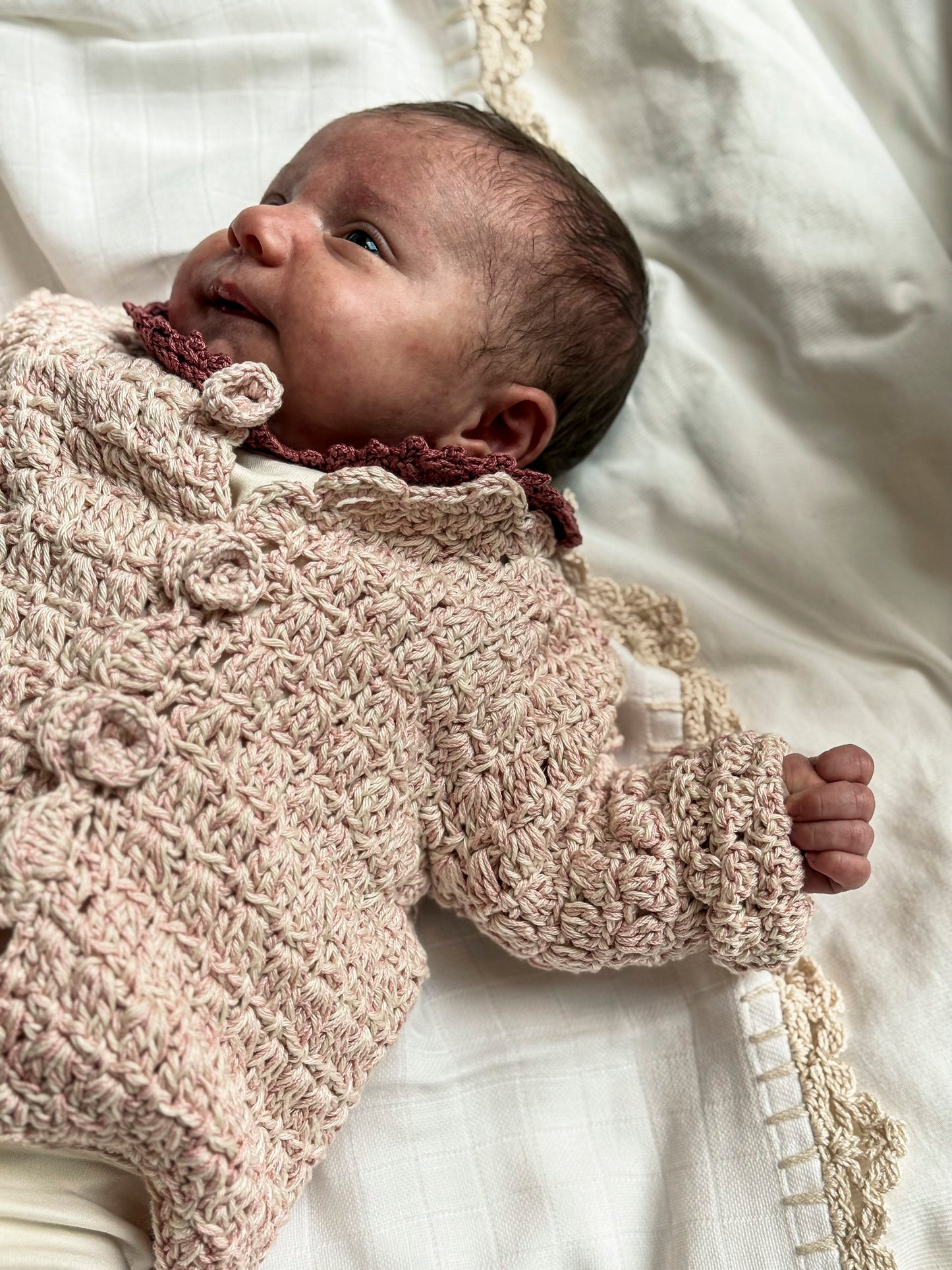 Cardigan HARLOW - Light Blush