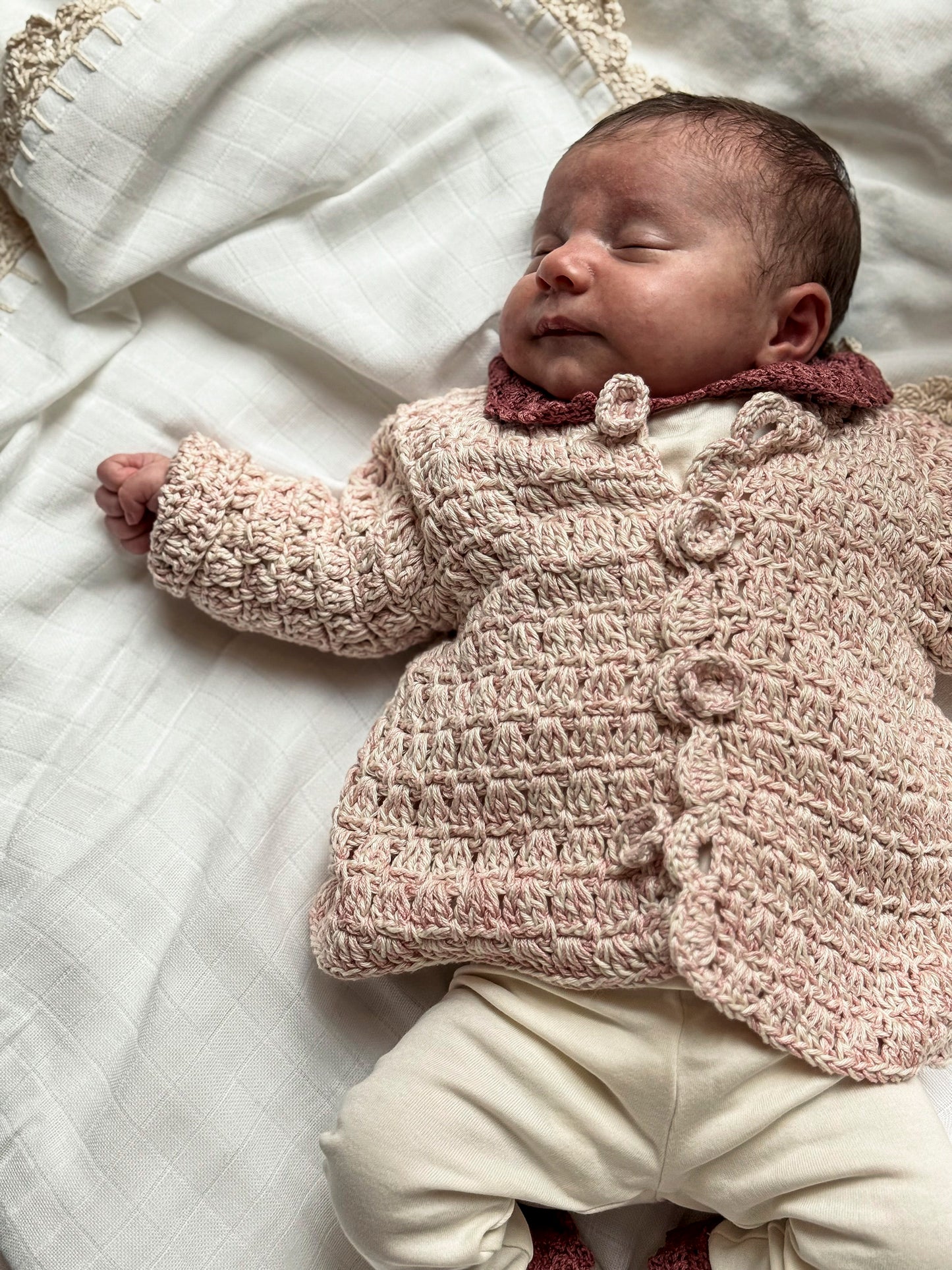Cardigan HARLOW - Light Blush