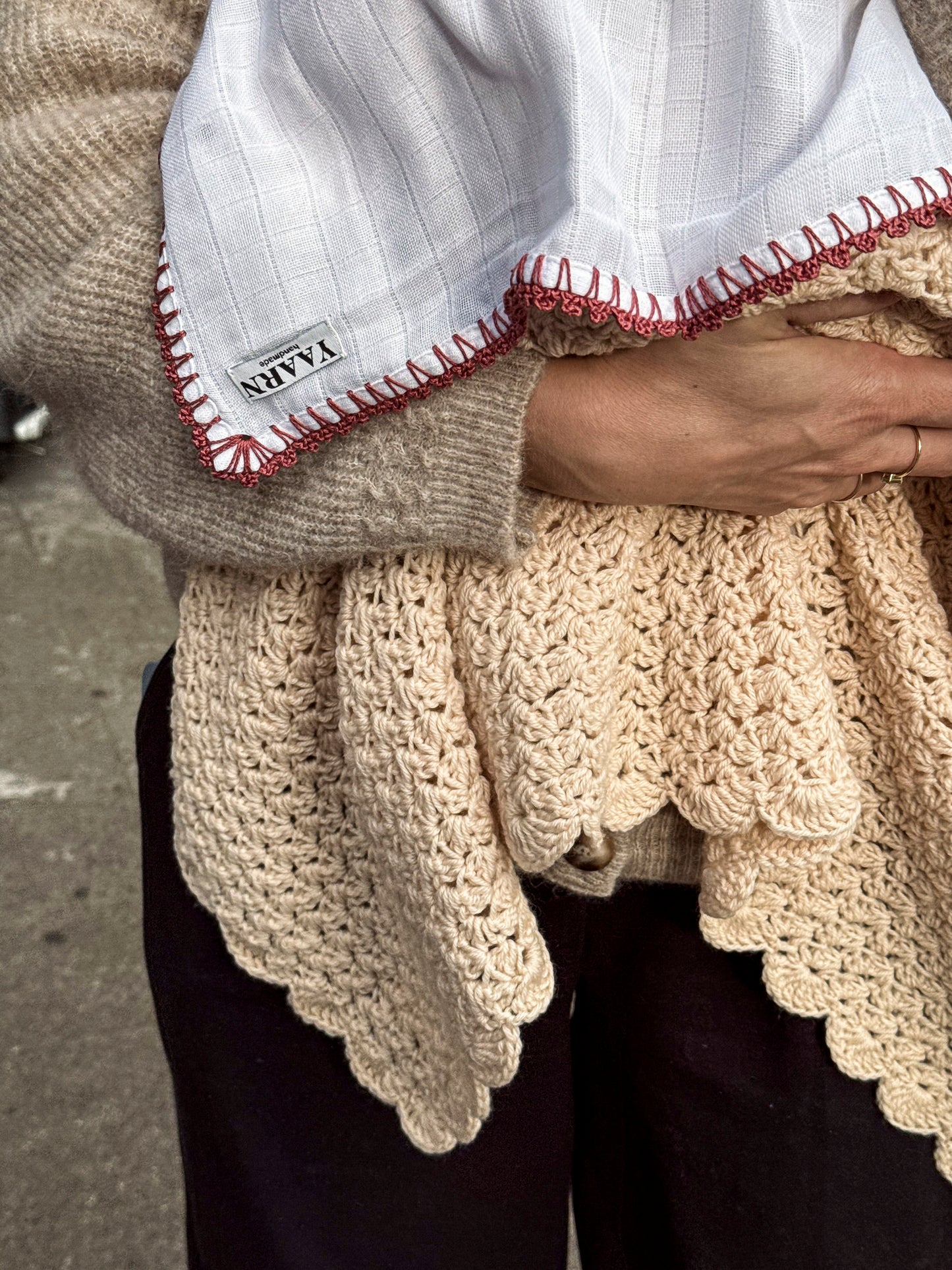 Woolen Heirloom Blanket - Vanilla