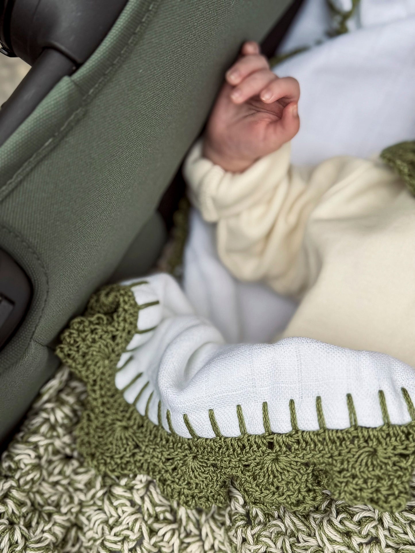 Triple Swaddle Blanket - Cactus