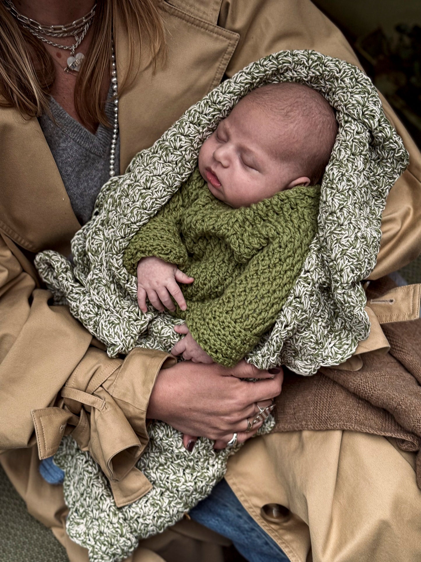 Cotton Heirloom Blanket - Cactus