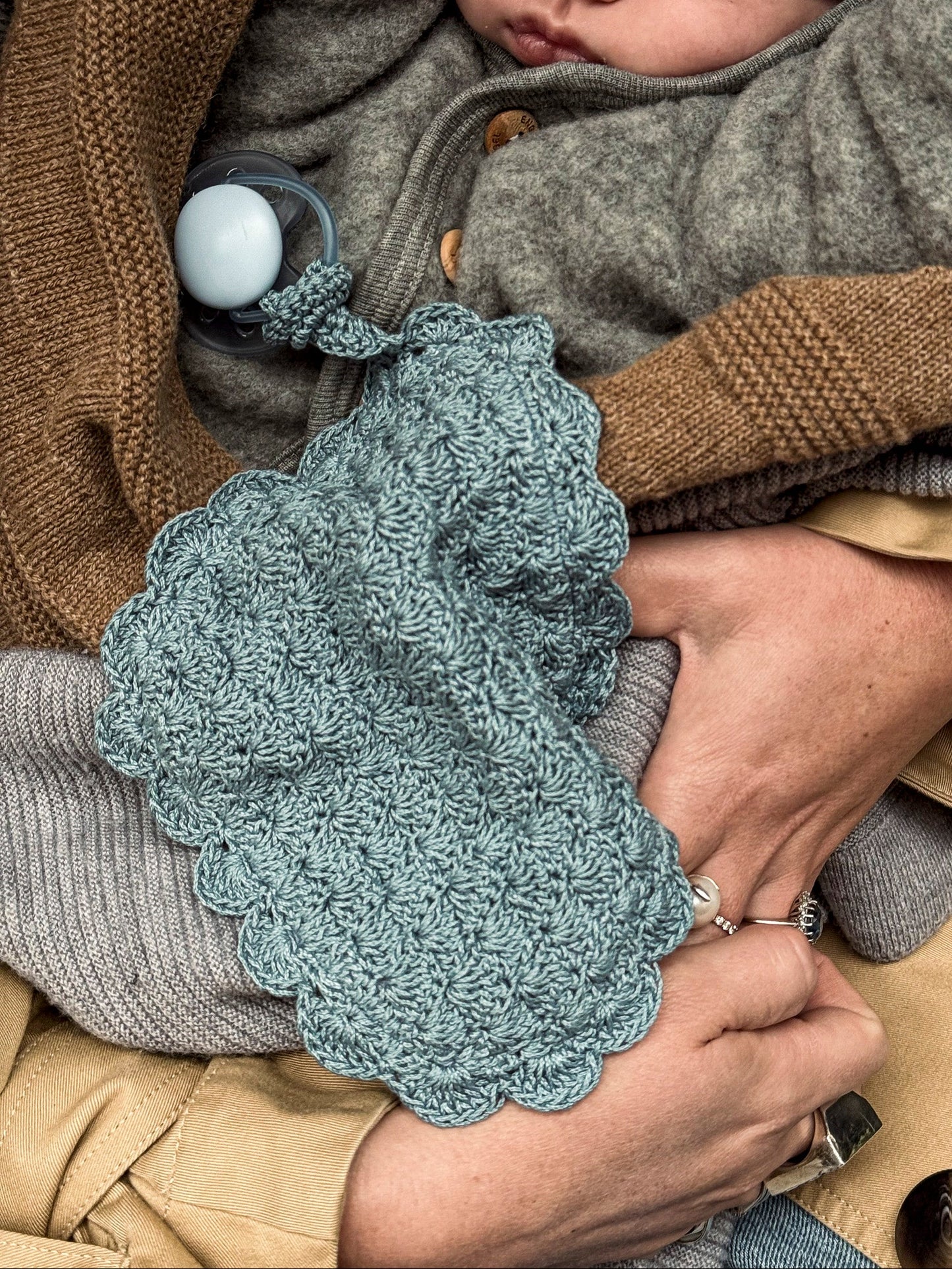 Pacifier Cloth - Light Moon