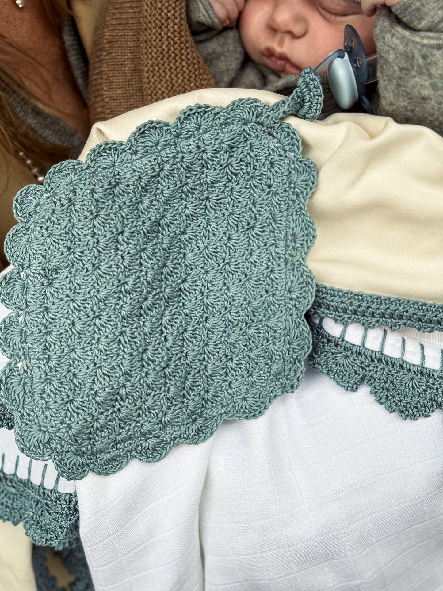 Pacifier Cloth - Light Moon