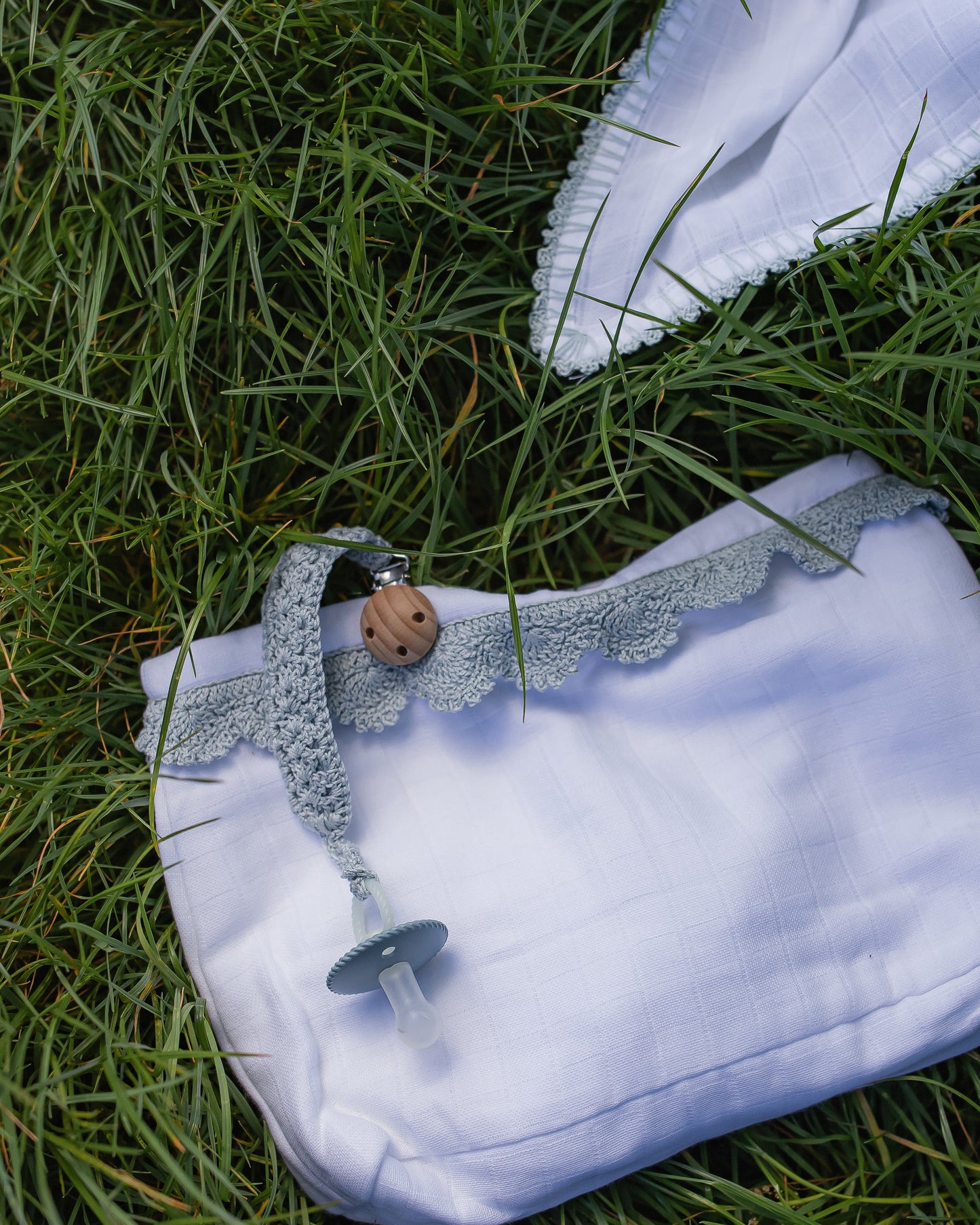 Pacifier Strap - Sky