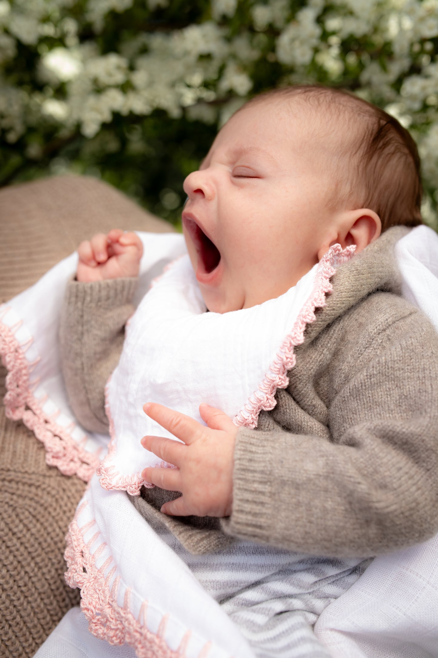 Muslin Bib - Cotton Candy