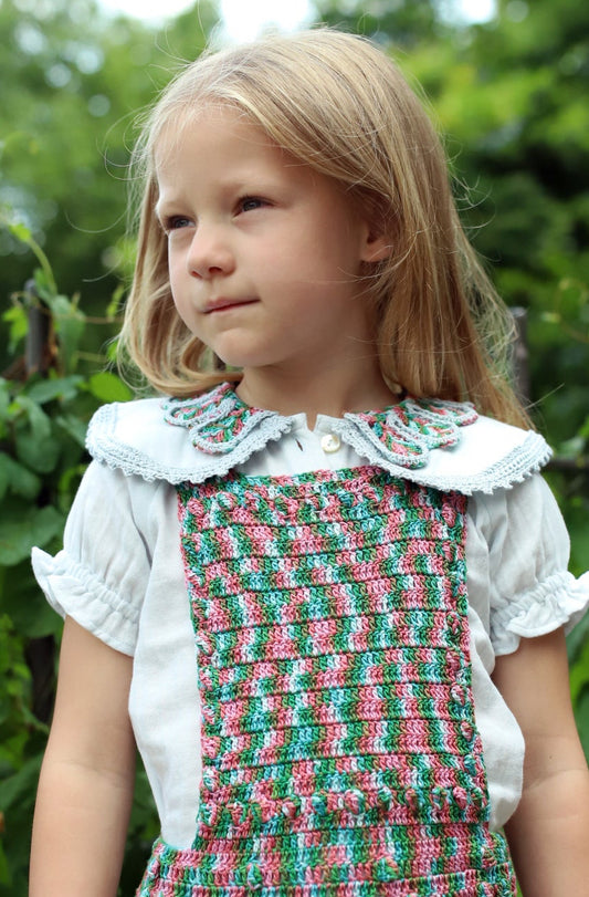 Double Collar Blouse LEILA - Candymix Combo