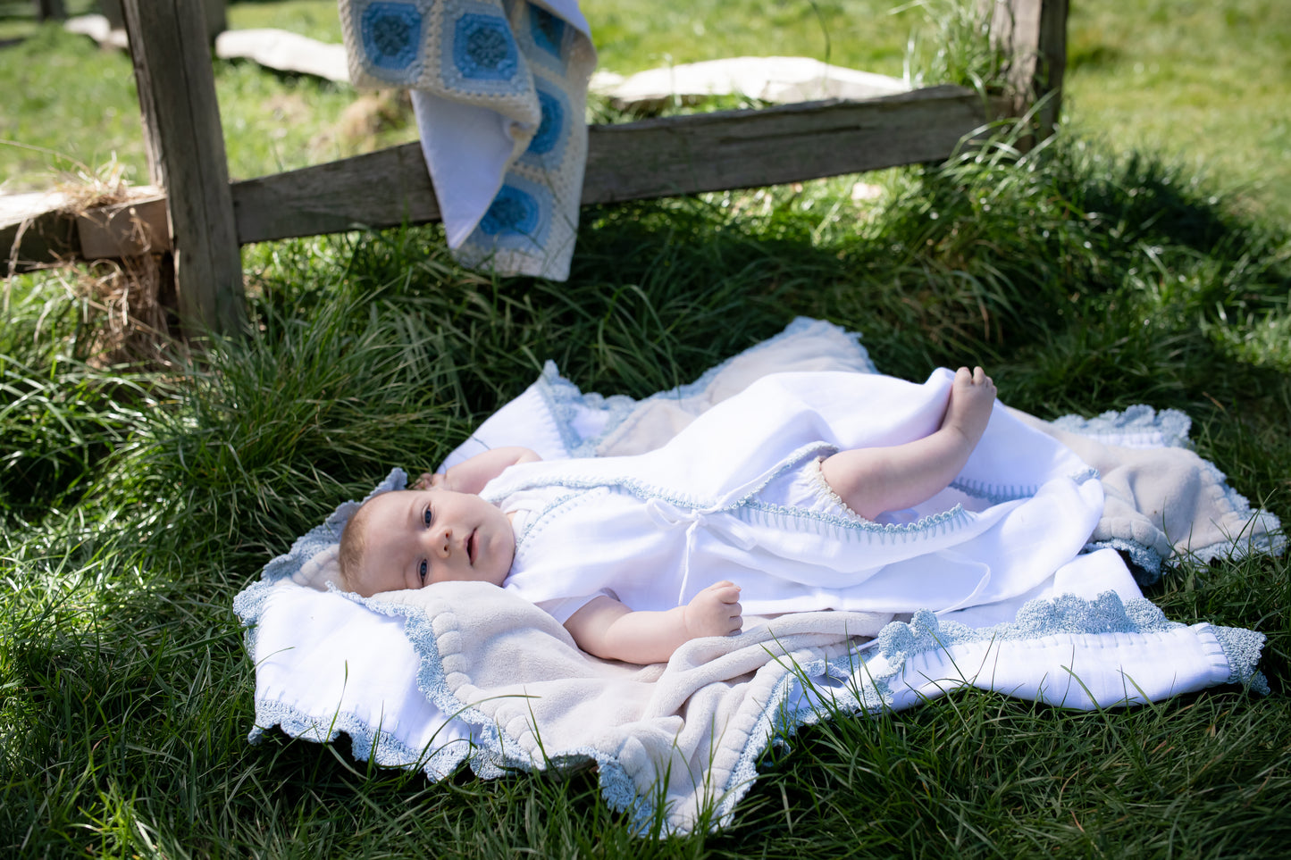 Muslin Sleeping Bag - Sky