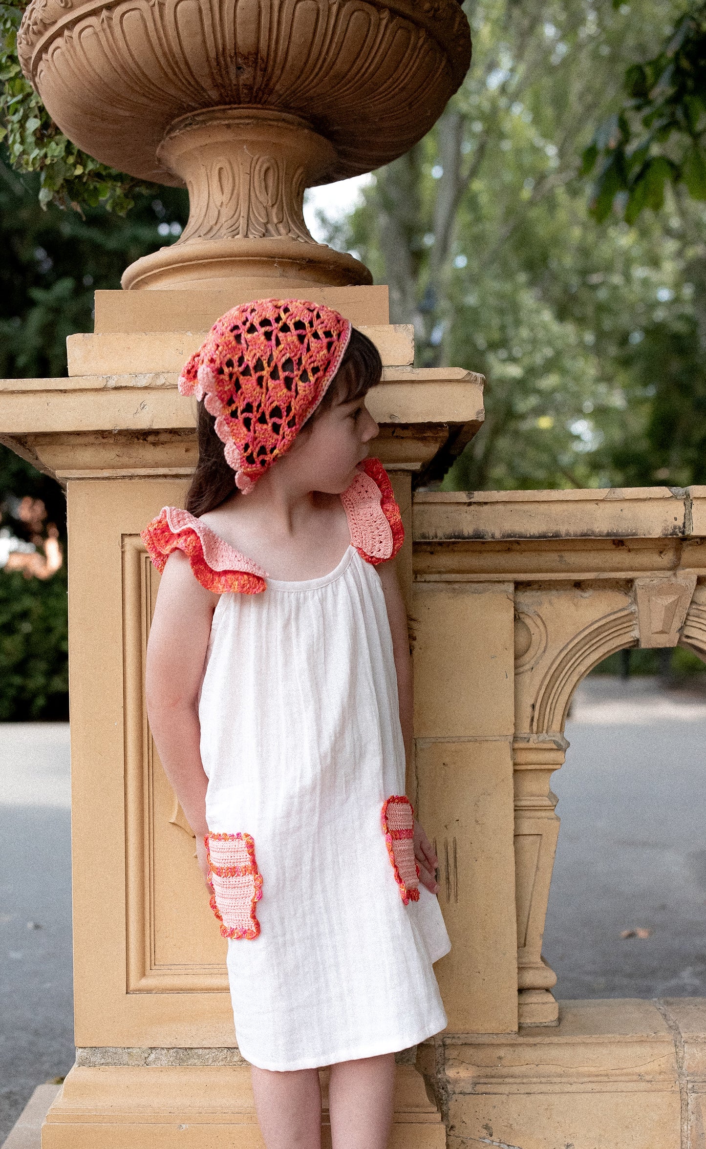 Frill Dress SUSY - Sunset
