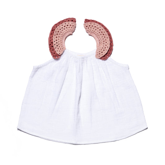 Frill Top IRIS - Combo Blush