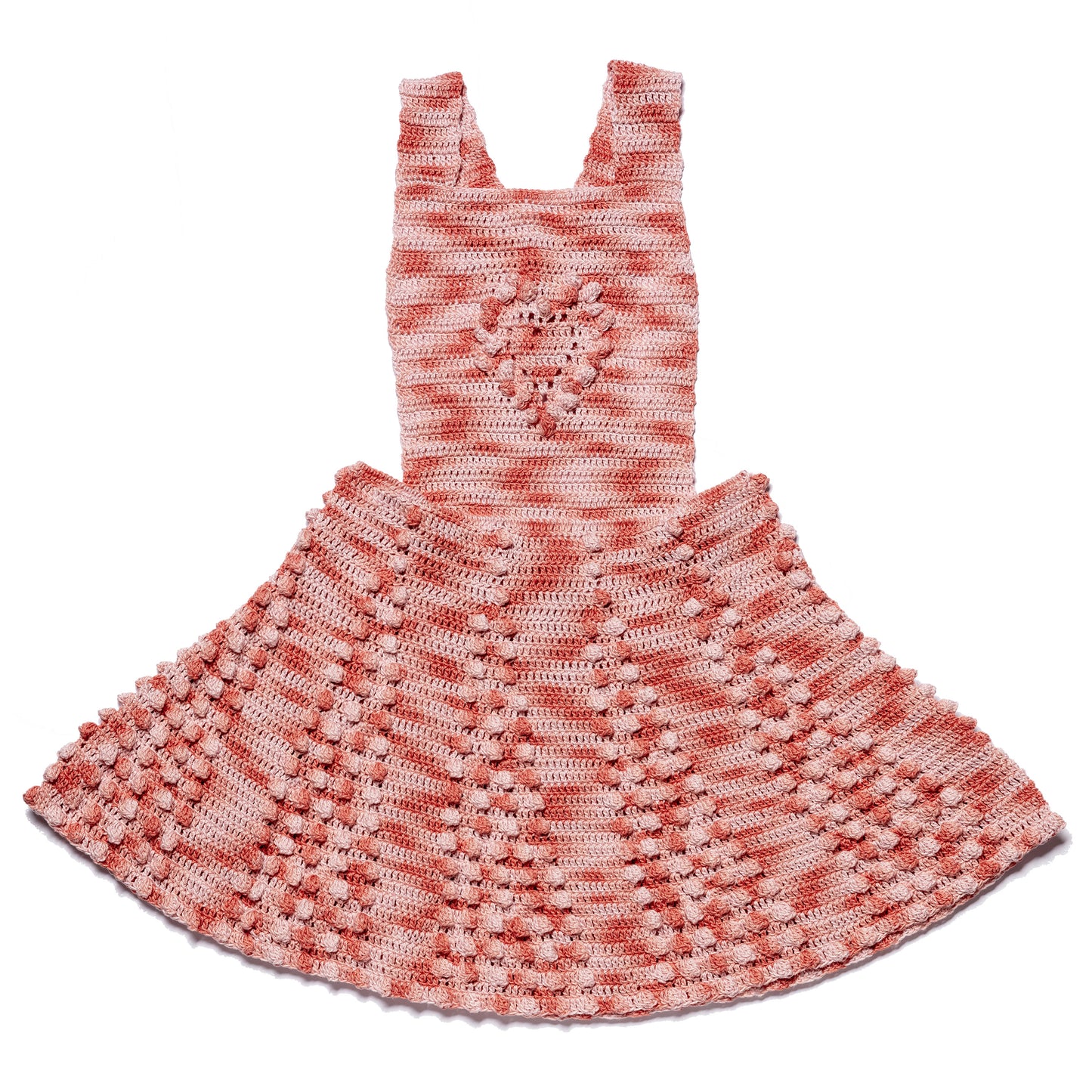 Pinafore Dress JUNE - Painted Pinks